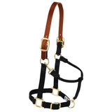 Weaver Leather Horse Breakaway Original Adjustable Chin Throat Snap Halter