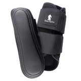 Medium Classic Equine Airwave Splint Breathable Horse Leg Boots Pair Black