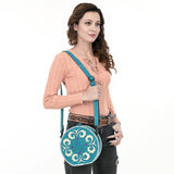 ADBGZX101 Canteen Genuine Western Suede Leather women bag