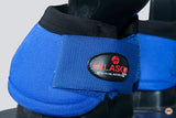 HILASON Ballistic Overreach Bell Boots for Horses Protective, Shock Absorbing, Durable & Comfortable Quick Wrap Hook Loop