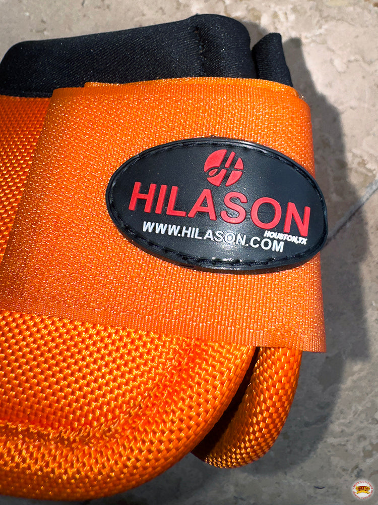 HILASON Ballistic Overreach Bell Boots for Horses Protective, Shock Absorbing, Durable & Comfortable Quick Wrap Hook Loop