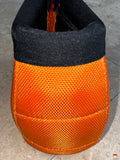 L M S Hilason Horse No Turn Training Protective Shock Absorbing Bell Boots Orange