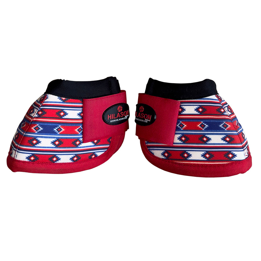 Medium Hilason Horse No Turn Training Protective Shock Absorbing Bell Boots - Uhorse