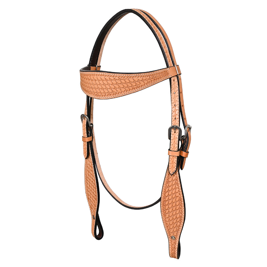HILASON Western Horse Headstall Breast Collar Set Tack Genuine American Leather | For Horses Headstalls