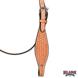 HILASON Western Horse Headstall Breast Collar Set Tack Genuine American Leather | For Horses Headstalls