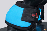 HILASON Ballistic Overreach Bell Boots for Horses Protective, Shock Absorbing, Durable & Comfortable Quick Wrap Hook Loop