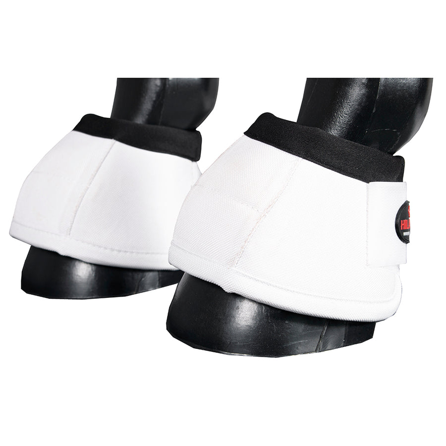 HILASON Ballistic Overreach Bell Boots for Horses Protective, Shock Absorbing, Durable and Comfortable Quick Wrap - Uhorse