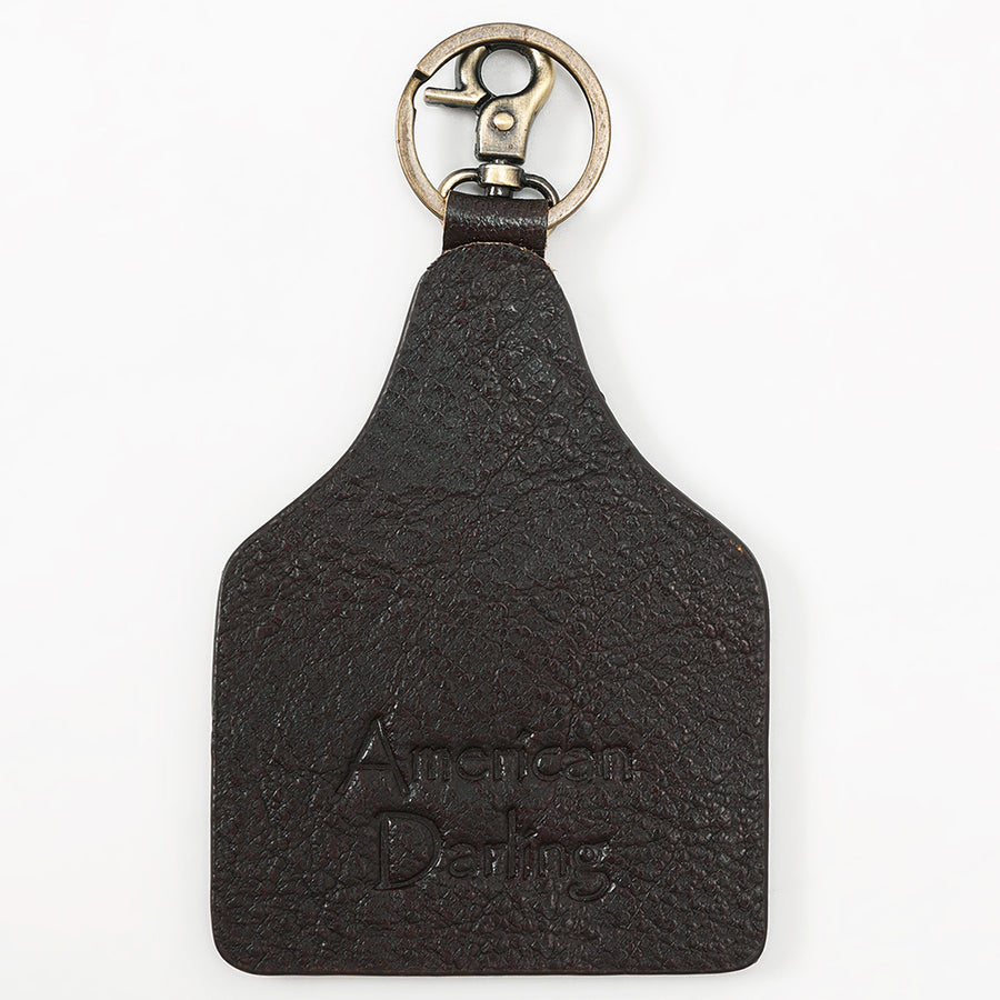 American Darling ADKRM135 Hand Painted Genuine Leather Keyring Key chain