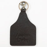 ADKRM135 Hand Painted Genuine Leather Keyring