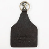 ADKRM136 Hand Painted Genuine Leather Keyring