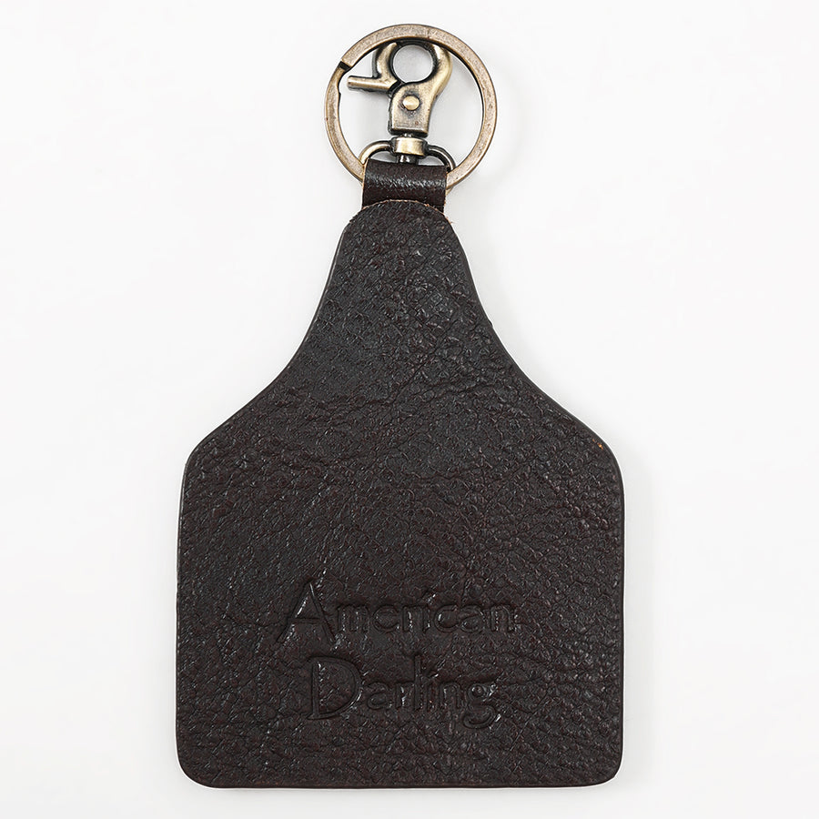 American Darling ADKRM137 Hand Painted Genuine Leather Keyring Key chain