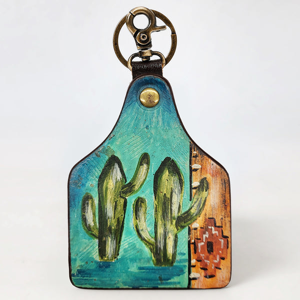American Darling ADKRM137 Hand Painted Genuine Leather Keyring Key by Hilason – Cowboy and equestrian accessories