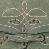 ADBGZX104A Genuine Suede Leather Western women bag