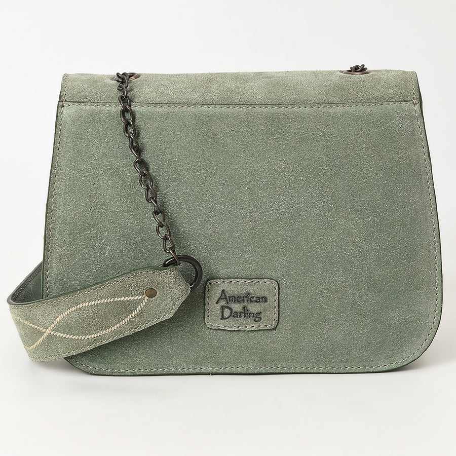 ADBGZX105AGenuine Suede Leather Western women bag