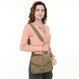 ADBGZX105B Genuine Western Suede Leather women bag