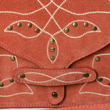 ADBGZX105C Genuine Western Suede Leather women bag