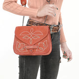 ADBGZX105C Genuine Western Suede Leather women bag