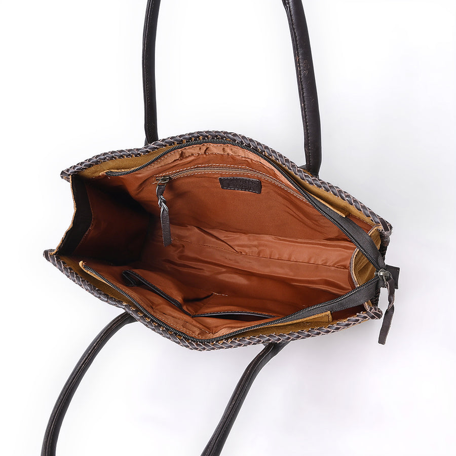 American Darling Tote Full Grain Genuine Western Leather Women Bag | Handbag Purse for Cute
