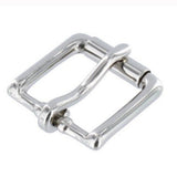 Metal saddle buckle with roller mechanism - Uhorse