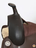 Hilason Western Horse Flex Tree Saddle Cordura Synthetic Trail Pleasure Brown