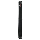 46 In Hilason Western Horse Felt Lined Straight Saddle Cinch Girth Stainless Steel Buckle Black - Uhorse