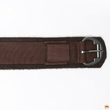 Hilason Western Horse Felt Lined Straight Saddle Cinch Girth Stainless Steel Buckle