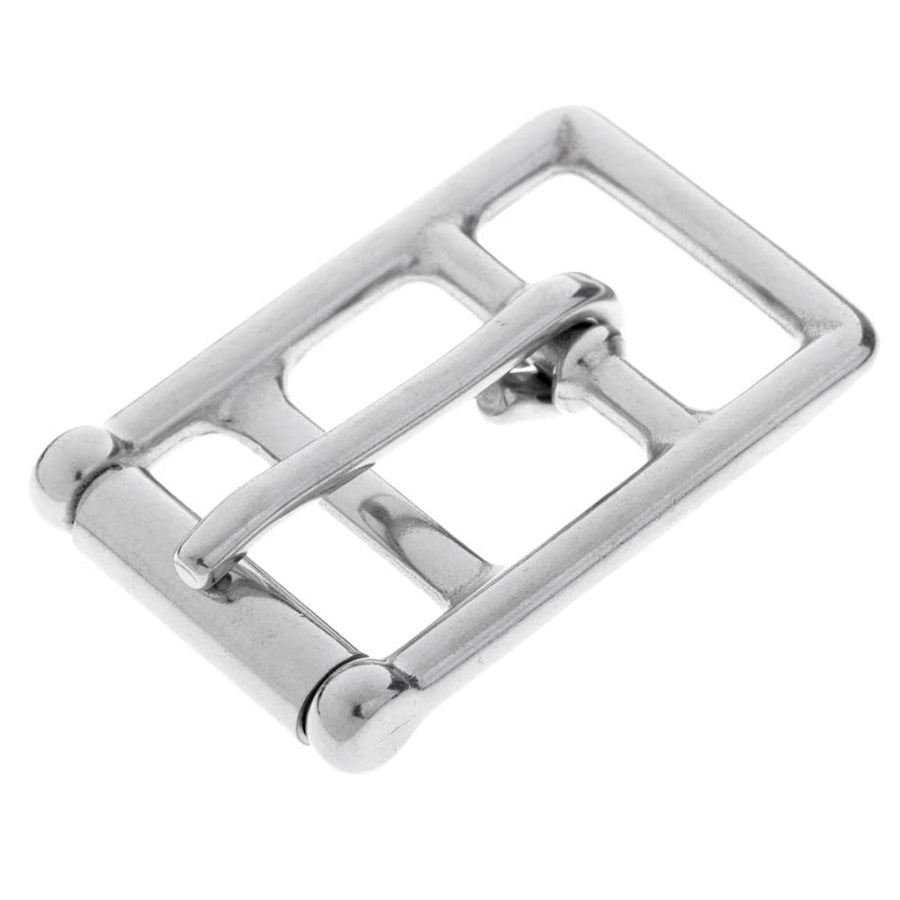 1In HILASON Stainless Steel English Double Bar with Roller Buckle - Uhorse
