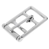 1In HILASON Stainless Steel English Double Bar with Roller Buckle