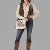 American Darling Clutch Hair on Genuine Leather Western Women Bag Handbag Purse | Purses for Cute