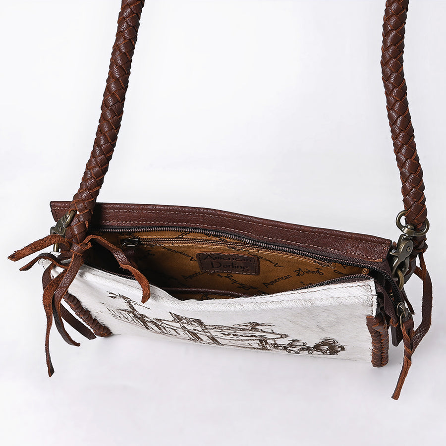 American Darling Clutch Hair on Genuine Leather Western Women Bag Handbag Purse | Purses for Cute