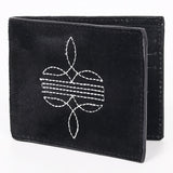 American Darling Wallet Suede Genuine Leather women bag western handbag purse - Uhorse