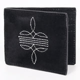 American Darling Wallet Suede Genuine Leather women bag western handbag purse