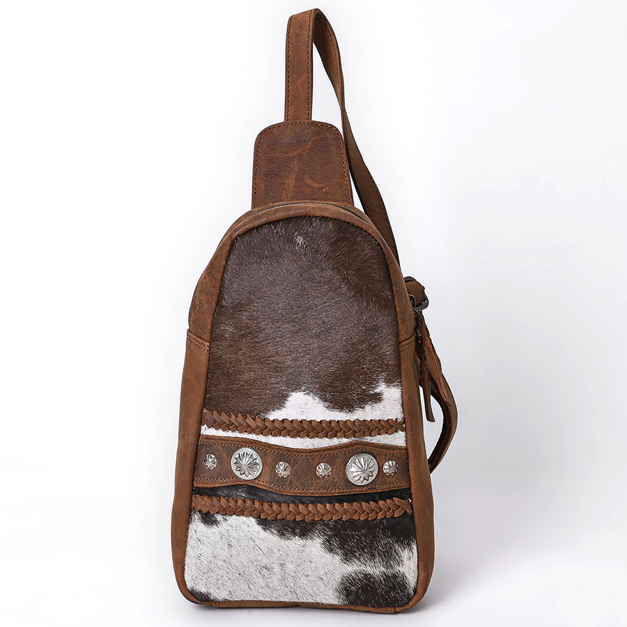 American Darling Sling Hair-On Genuine Leather Women Bag Western Handbag Purse