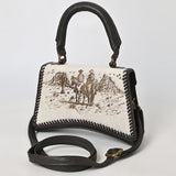 American Darling Cross Body Hair-On Genuine Leather Women Bag W. by Hilason – Cowboy and equestrian accessories