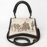 American Darling Crossbody Hair-On Genuine Leather Women Bag Western Handbag Purse