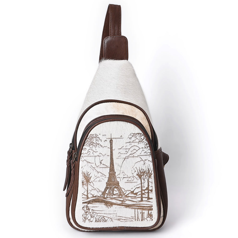 American Darling Sling Hair On Genuine Leather Women Bag Western Handbag Purse