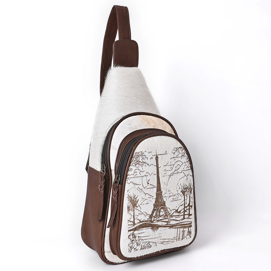American Darling Sling Hair On Genuine Leather Women Bag Western Handbag Purse