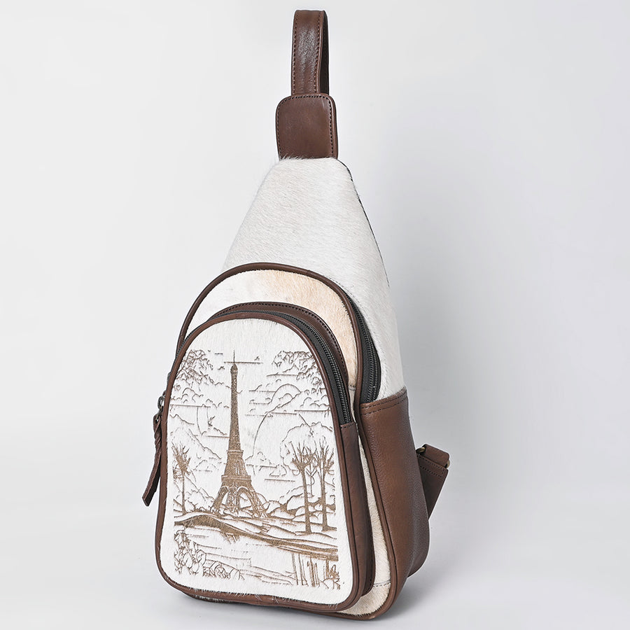 American Darling Sling Hair On Genuine Leather Women Bag Western Handbag Purse - Uhorse