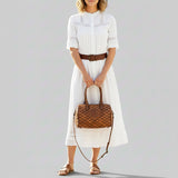 American Darling Cross Body I Hand Tooled Hair-On Genuine Leather Women Bag Western Handbag Purse