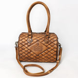 American Darling Cross Body I Hand Tooled Hair-On Genuine Leather Women Bag Western Handbag Purse