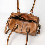 American Darling Cross Body I Hand Tooled Hair-On Genuine Leather Women Bag Western Handbag Purse