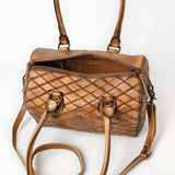 American Darling Cross Body I Hand Tooled Hair-On Genuine Leather Women Bag Western Handbag Purse