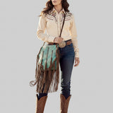 American Darling Messenger Full Grain Genuine Western Leather Women Bag | Handbag Purse for Cute