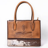 American Darling Tote Hair on Genuine Leather Western Women Bag Handbag Purse | Travel Bags College Casual
