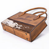 American Darling Tote Hair on Genuine Leather Western Women Bag Handbag Purse | Travel Bags College Casual