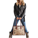 American Darling Tote Genuine Leather Women Bag Western Handbag Purse | Hand Tooled Travel