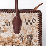 American Darling Tote Genuine Leather Women Bag Western Handbag Purse | Hand Tooled Travel