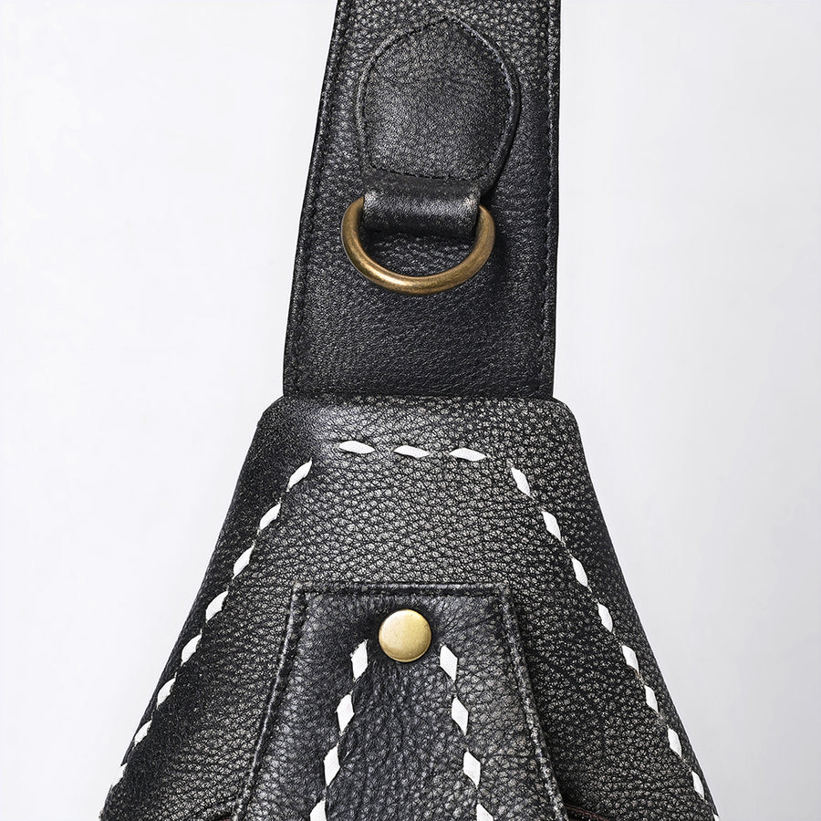 American Darling Sling Genuine Leather Women Bag Western Handbag