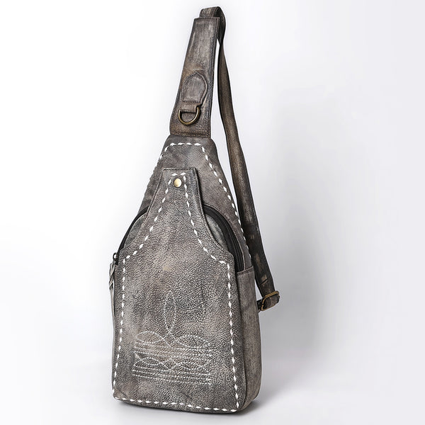 American Darling Sling Genuine Leather Women Bag Western Handbag - Uhorse