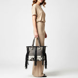 American Darling Tote Hair On Genuine Leather Women Bag Western Handbag